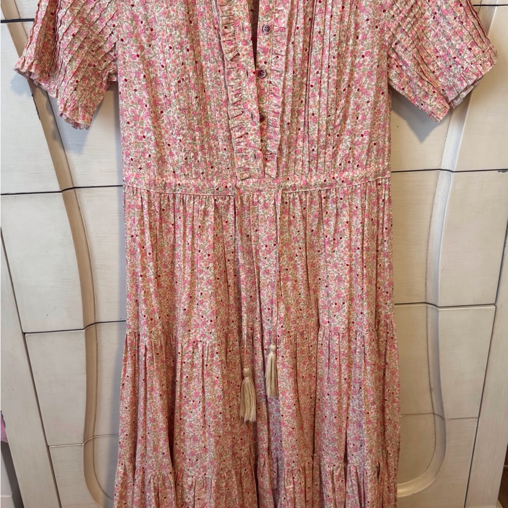 Ivy City Co Sample Pink Pleated Santorini